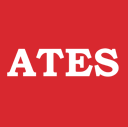 Favicon con el logotipo de ATES para la página oficial de ATES donde se puede encontrar información de sus proyectos, servicios, secciones y divisiones. Además, certificados, contacto y información sobre la experiencia y la trayectoria