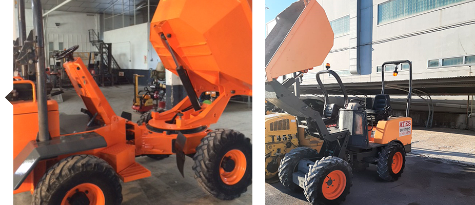 Dumper descarga en altura MZ 1500KGR