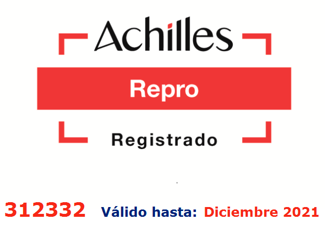 Sello certificado de REPRO 2021