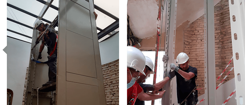 Soluciones para edificios sin ascensor ATES Elevators rehabilita y reforma