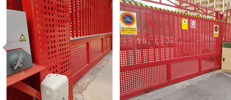 Reparación de puertas de garaje por ATES Elevators